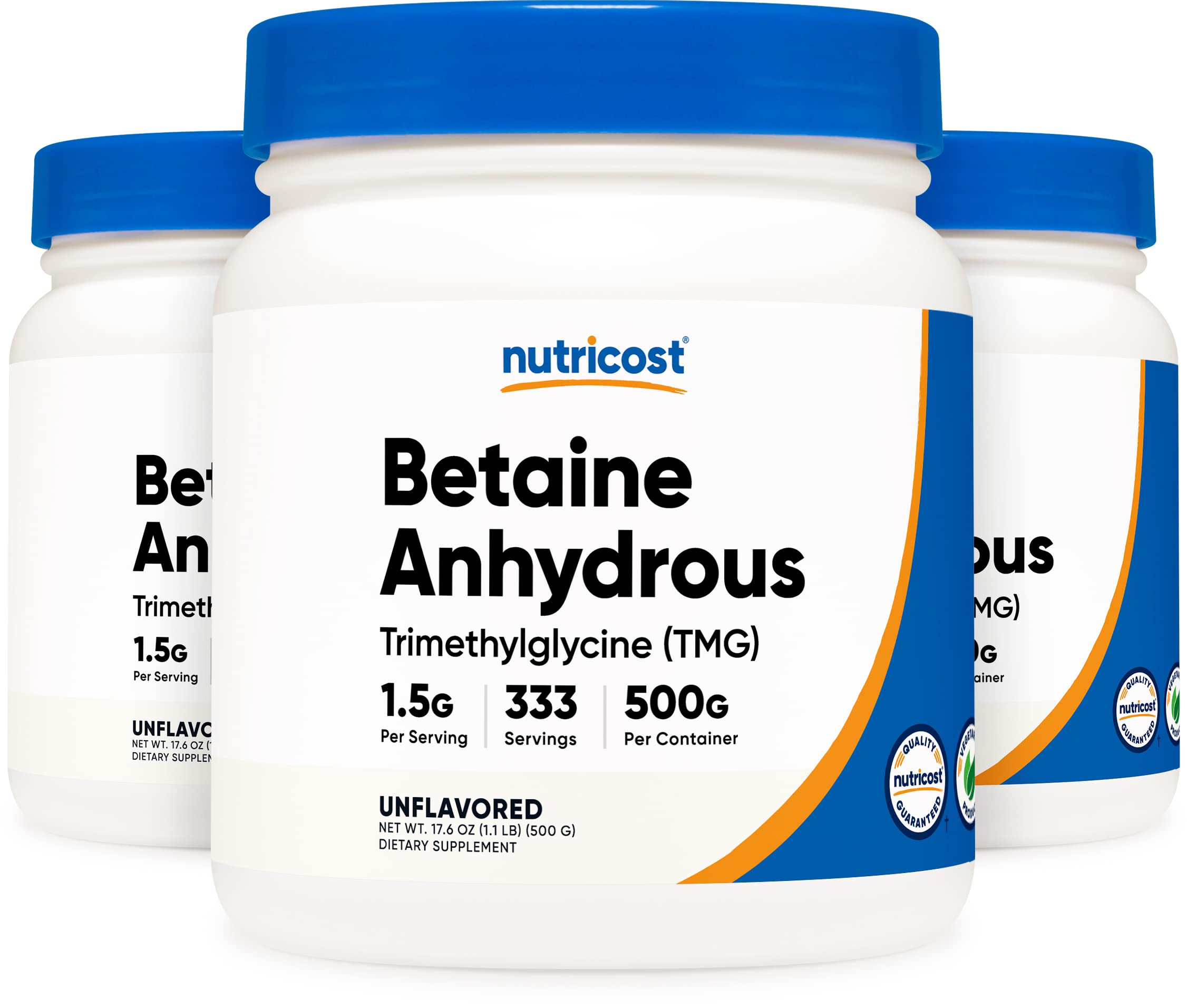 Foto 1 | Suplemento Nutricost Betaína Trimetilglicina Anhidra 500 G - Venta Internacional.