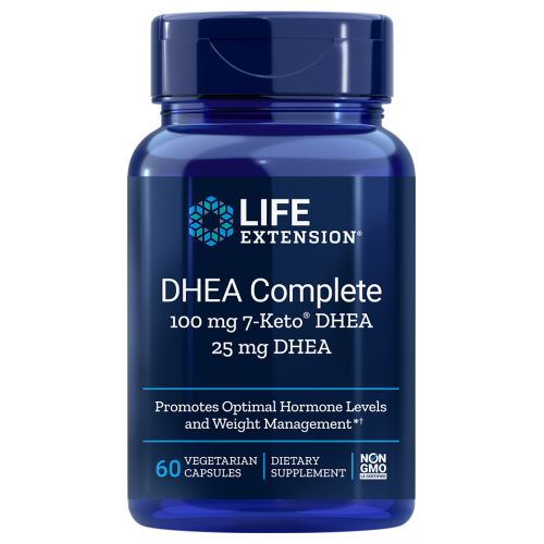 Foto 2 pulgar | Supplement Life Extension Dhea Complete 7-keto 60 Cápsulas X4 - Venta Internacional.