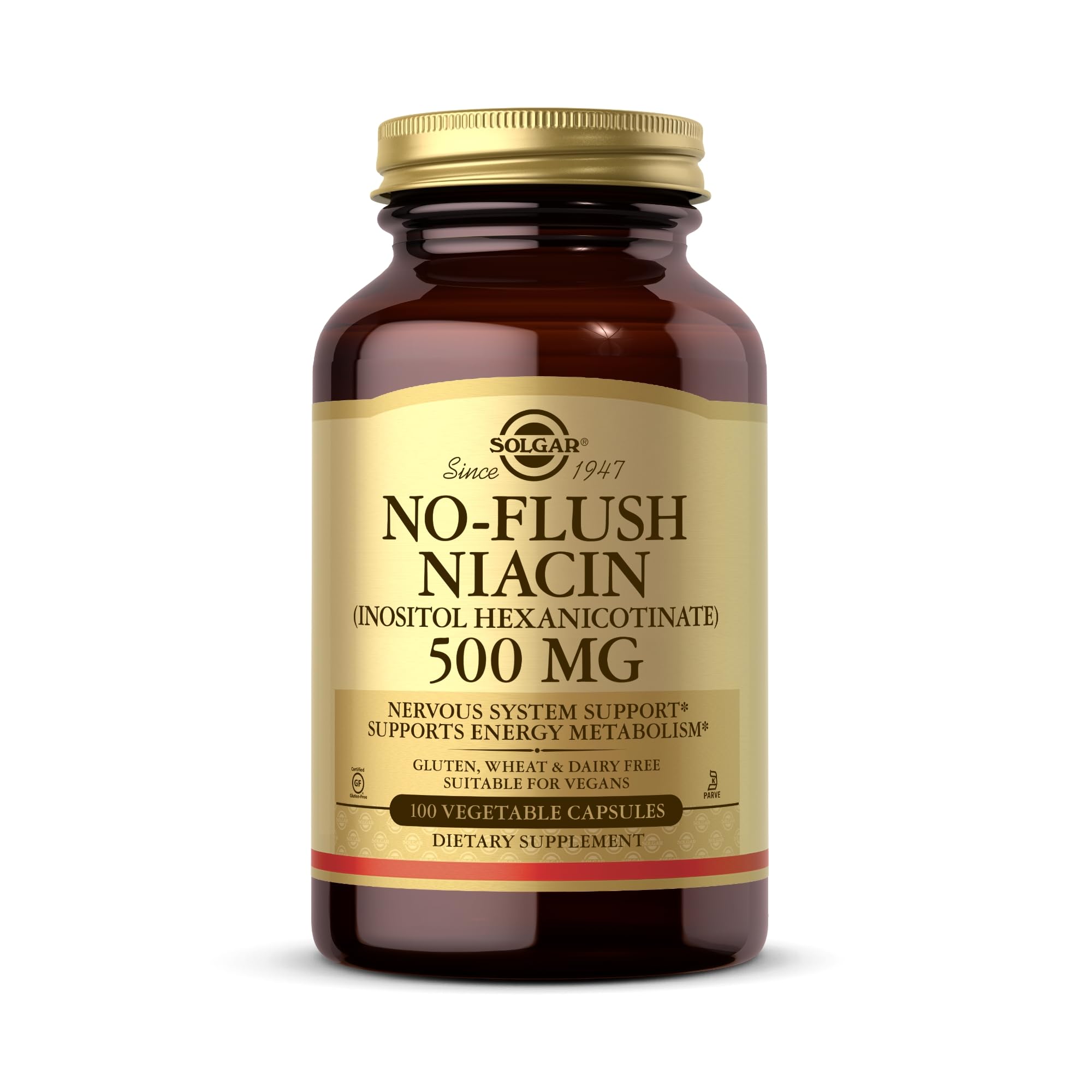 Foto 2 pulgar | Suplemento De Niacina Solgar No-flush 500 Mg 100 Cápsulas - Venta Internacional.