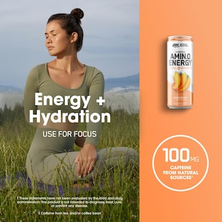 Foto 4 | Bebida Hidratante Optimum Nutrition Amino Energy Peach 355 Ml - Venta Internacional.