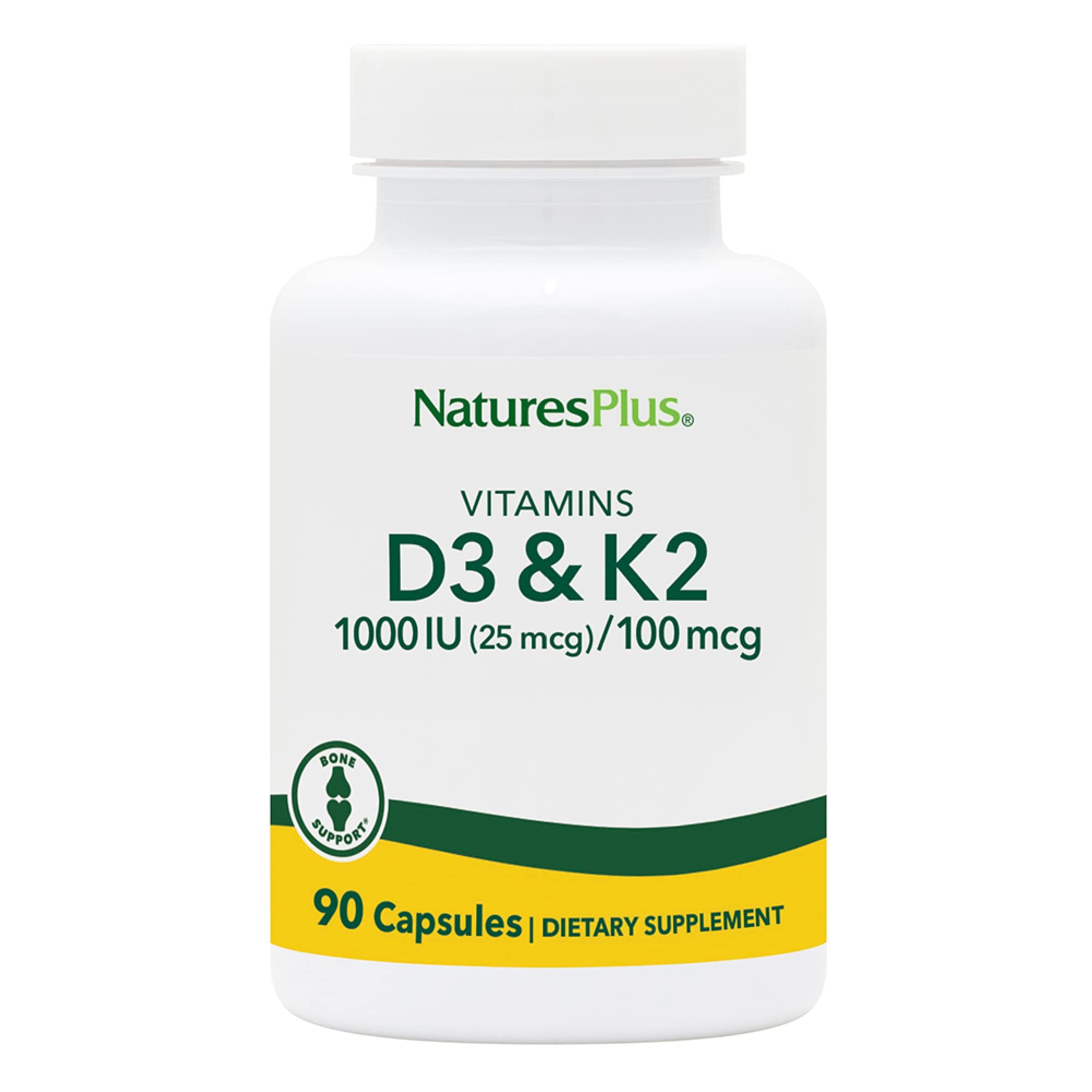 Foto 2 pulgar | Suplemento Nature's Plus De Vitamina D3 1000 Ui/vitamina K2 100 Mcg - Venta Internacional.