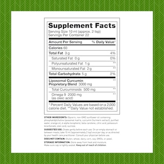 Foto 2 | Suplemento De Curcumina Liposomal Amy Myers Md, 240 Ml, Sabor Cítrico - Venta Internacional.