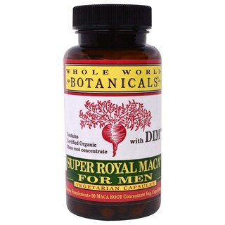 Foto 1 | Suplemento Super Royal Maca Para Hombre De Whole World Botanicals, 90 Unidades - Venta Internacional.