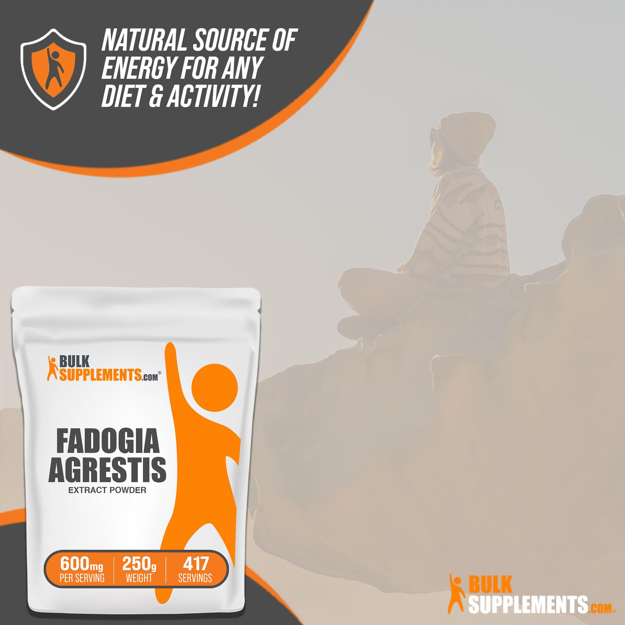 Foto 4 pulgar | Suplemento Bulksupplements.com Extracto De Fadogia Agrestis 250 G - Venta Internacional.