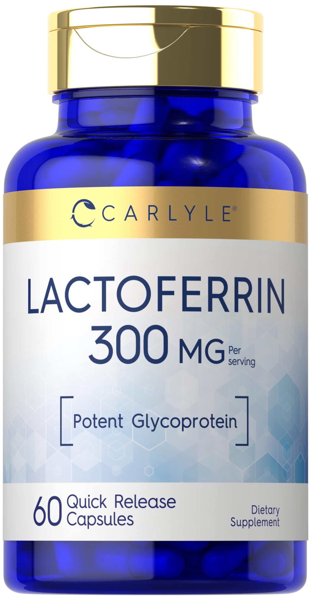 Foto 1 | Suplemento Carlyle Lactoferrin 300 Mg 60 Cápsulas Sin Ogm - Venta Internacional.