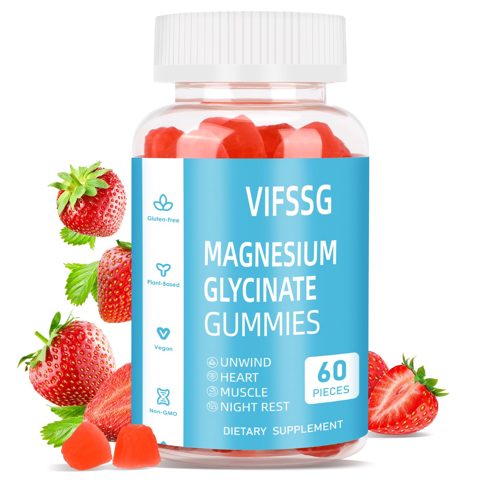 Foto 2 pulgar | Suplemento De Magnesio En Gomitas Vifssg 400 Mg Con L-treonato De Magnesio 200 Mg - Venta Internacional.