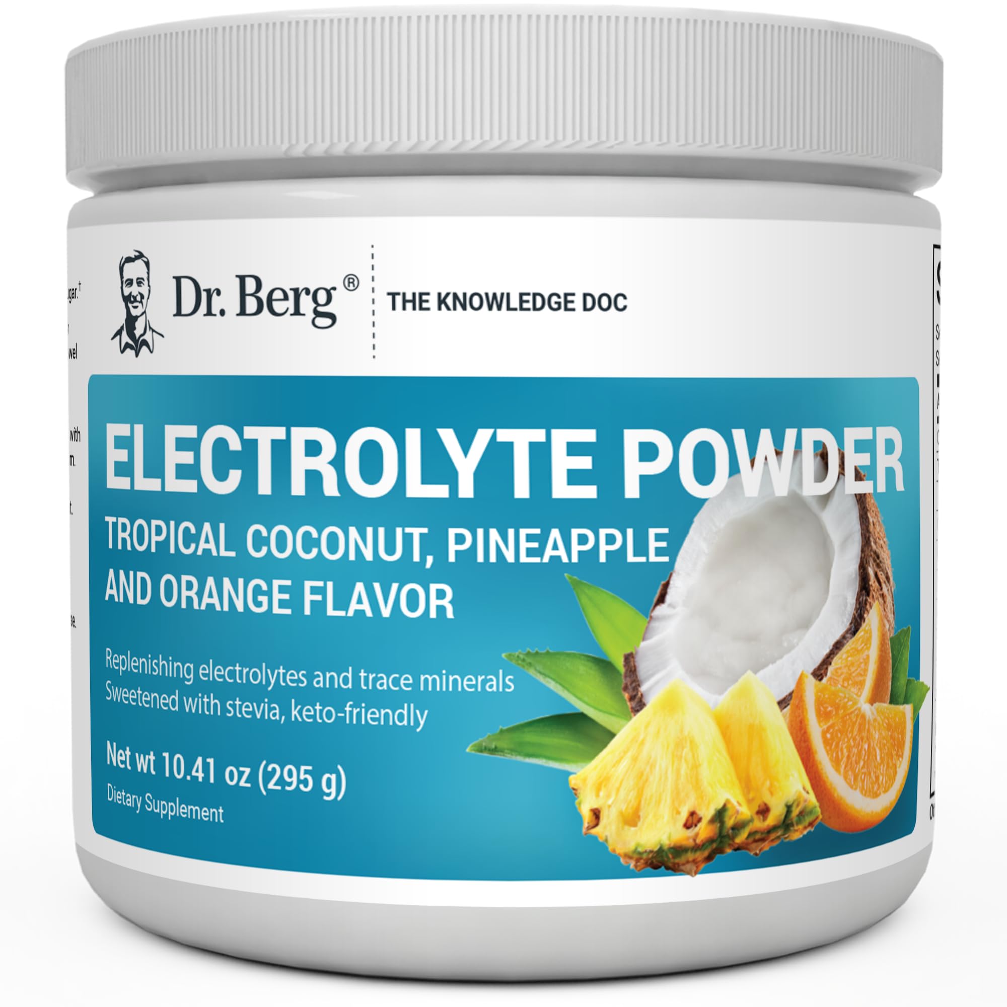 Foto 2 pulgar | Polvo Electrolítico Dr. Berg Zero Sugar Hydration Keto 50 Serv - Venta Internacional.