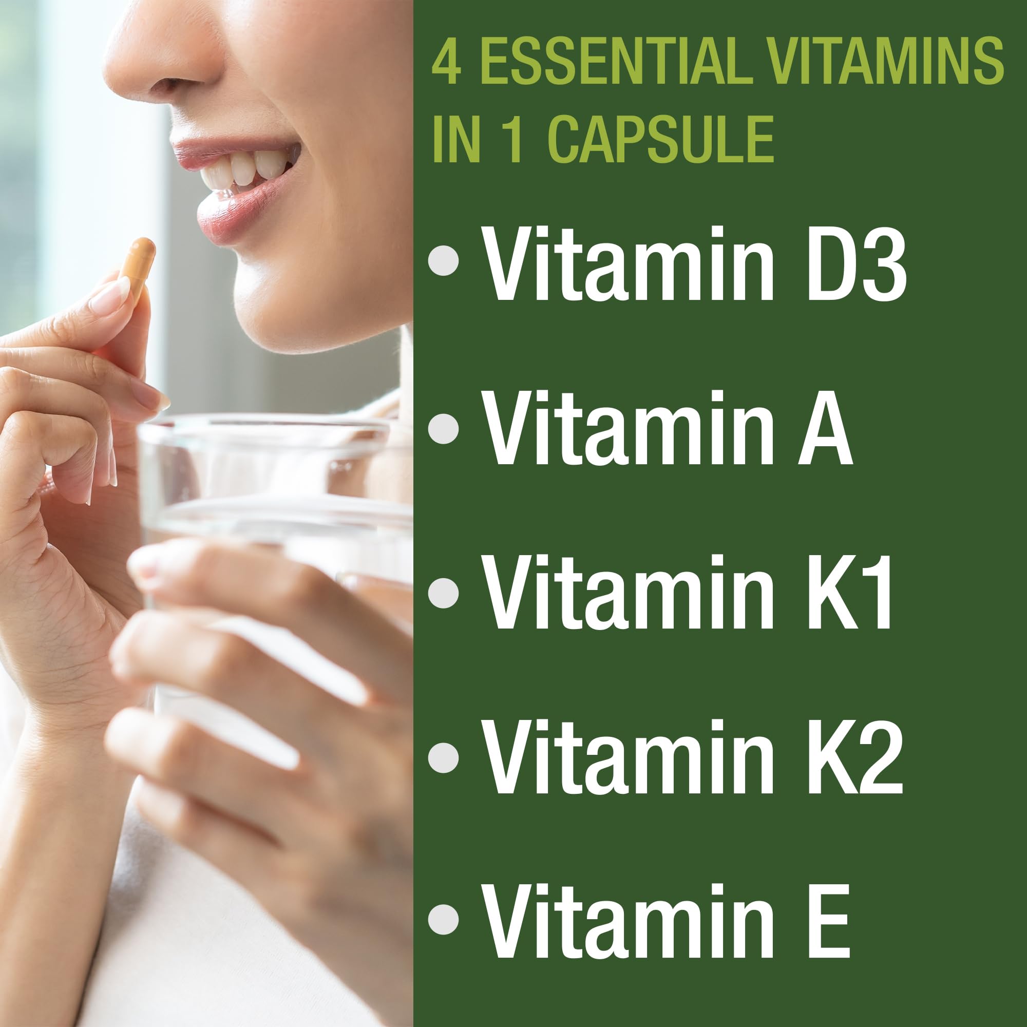 Foto 4 | Suplemento Peak Performance Dake Vitamina Adke 5,000 Ui Vegano - Venta Internacional.
