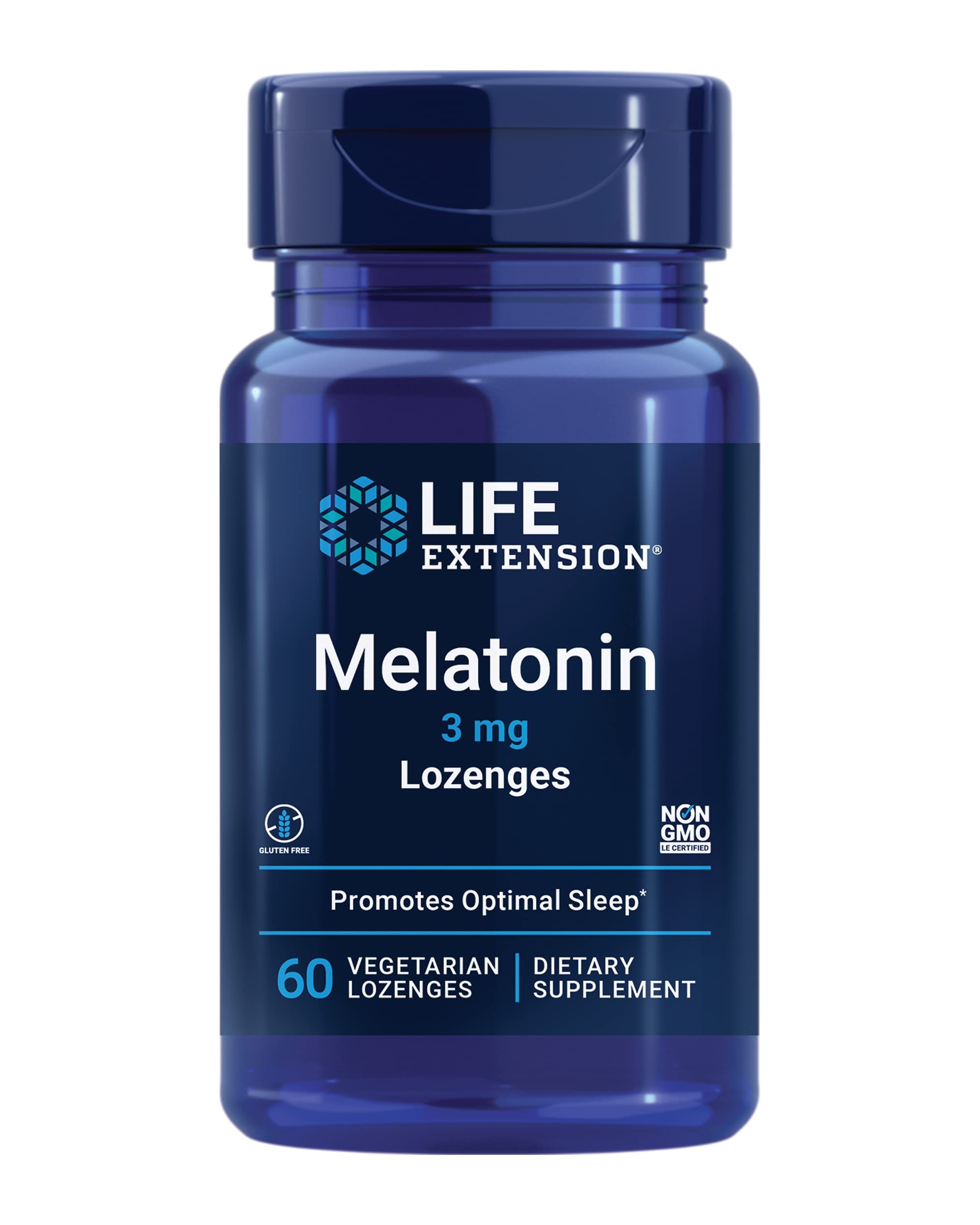 Foto 2 pulgar | Pastillas Masticables Supplement Life Extension, Melatonina, 3 Mg, 60 Unidades - Venta Internacional.