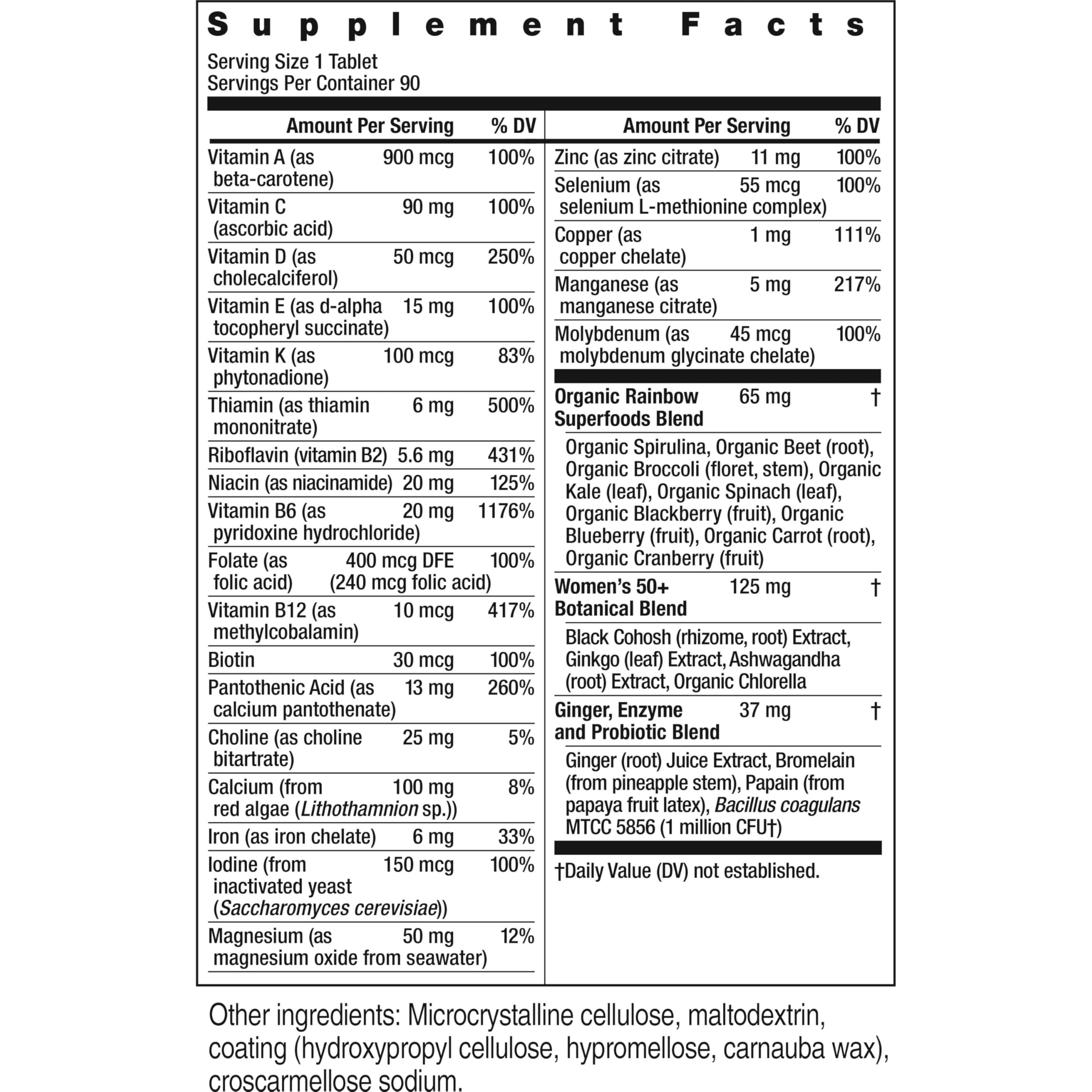 Foto 3 pulgar | Multivitamínico Rainbow Light  Vitamina C D y Zinc - Venta Internacional