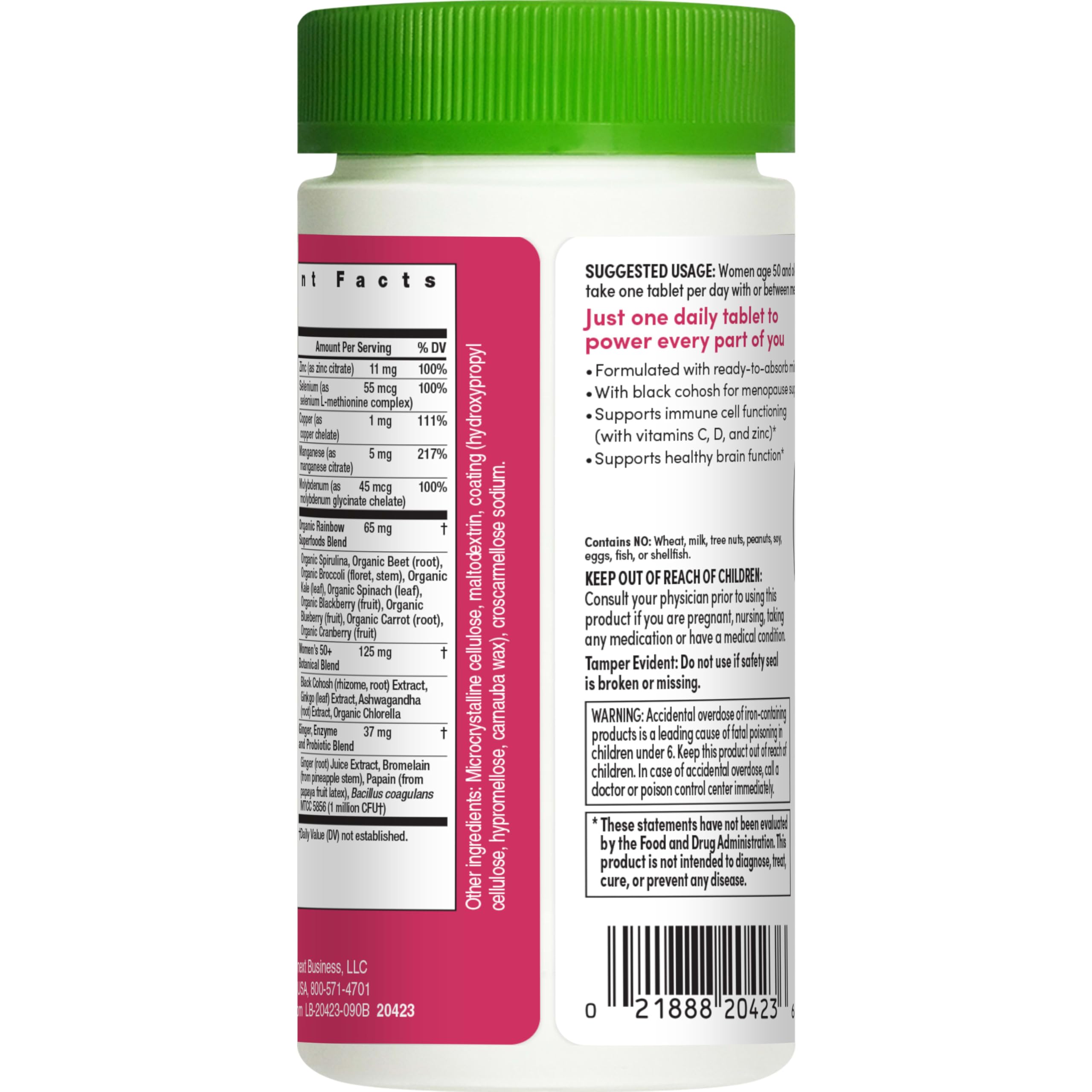 Foto 8 pulgar | Multivitamínico Rainbow Light  Vitamina C D y Zinc - Venta Internacional
