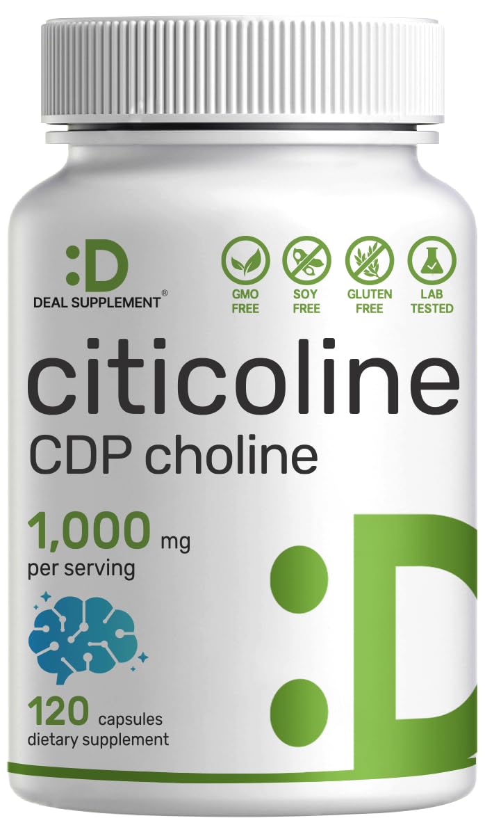 Foto 2 pulgar | Suplemento, Oferta, Suplemento Citicolina Cdp, 1000 Mg - Venta Internacional.