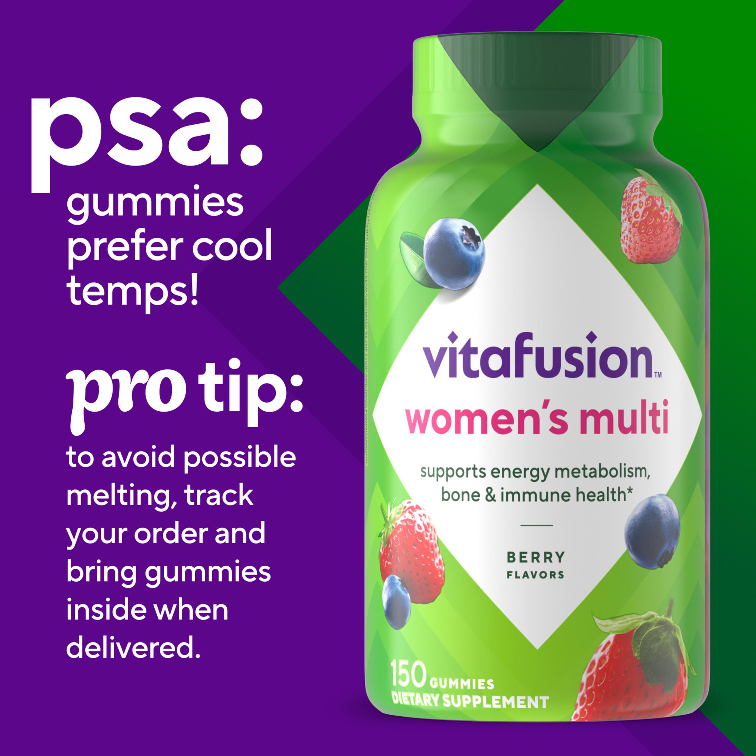 Foto 6 | Gominolas Vitafusion Vitafusion Para Mujeres Adultas, 120 Unidades - Venta Internacional.