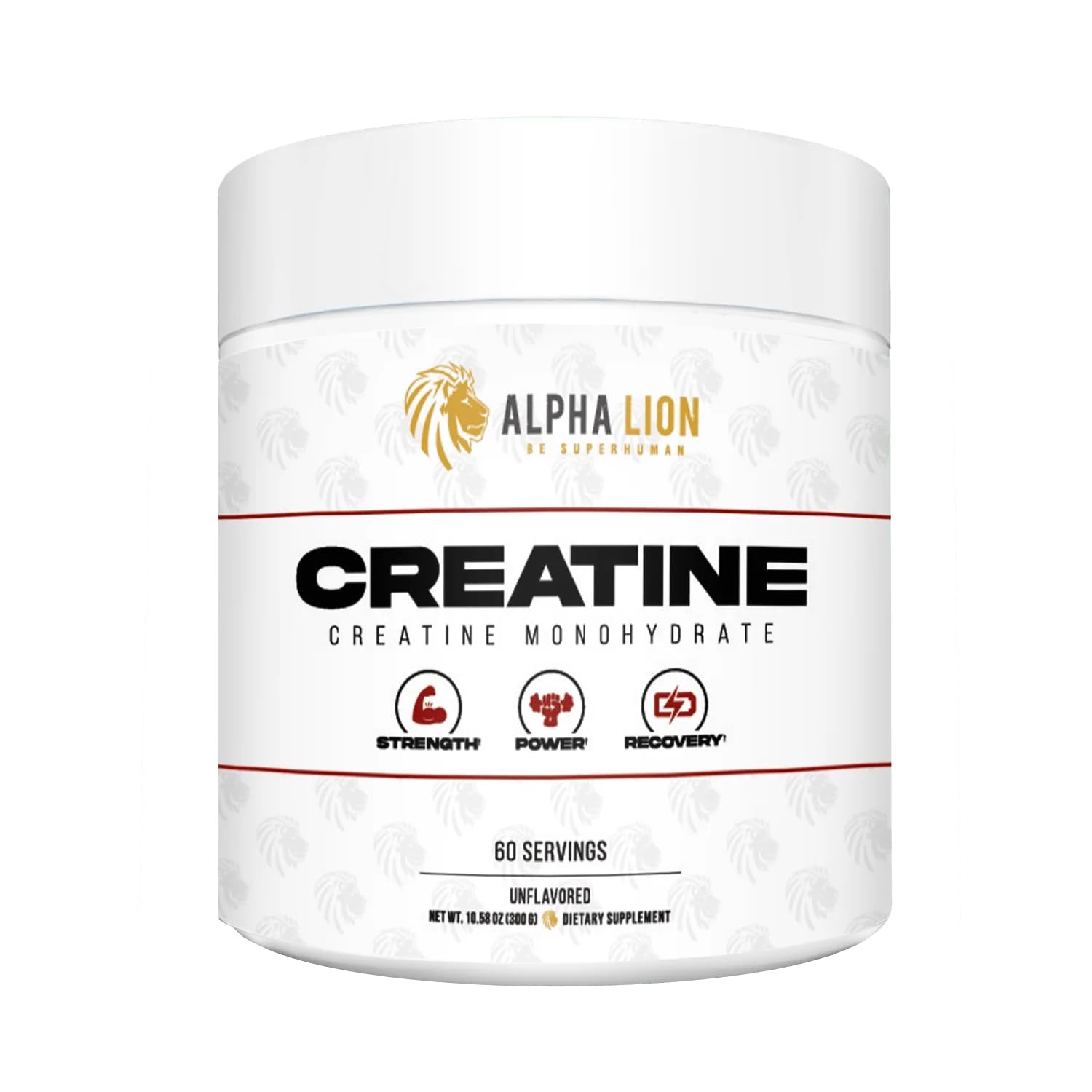 Foto 1 | Suplemento De Monohidrato De Creatina En Polvo Alpha Lion, 5 G, 60 Dosis - Venta Internacional.