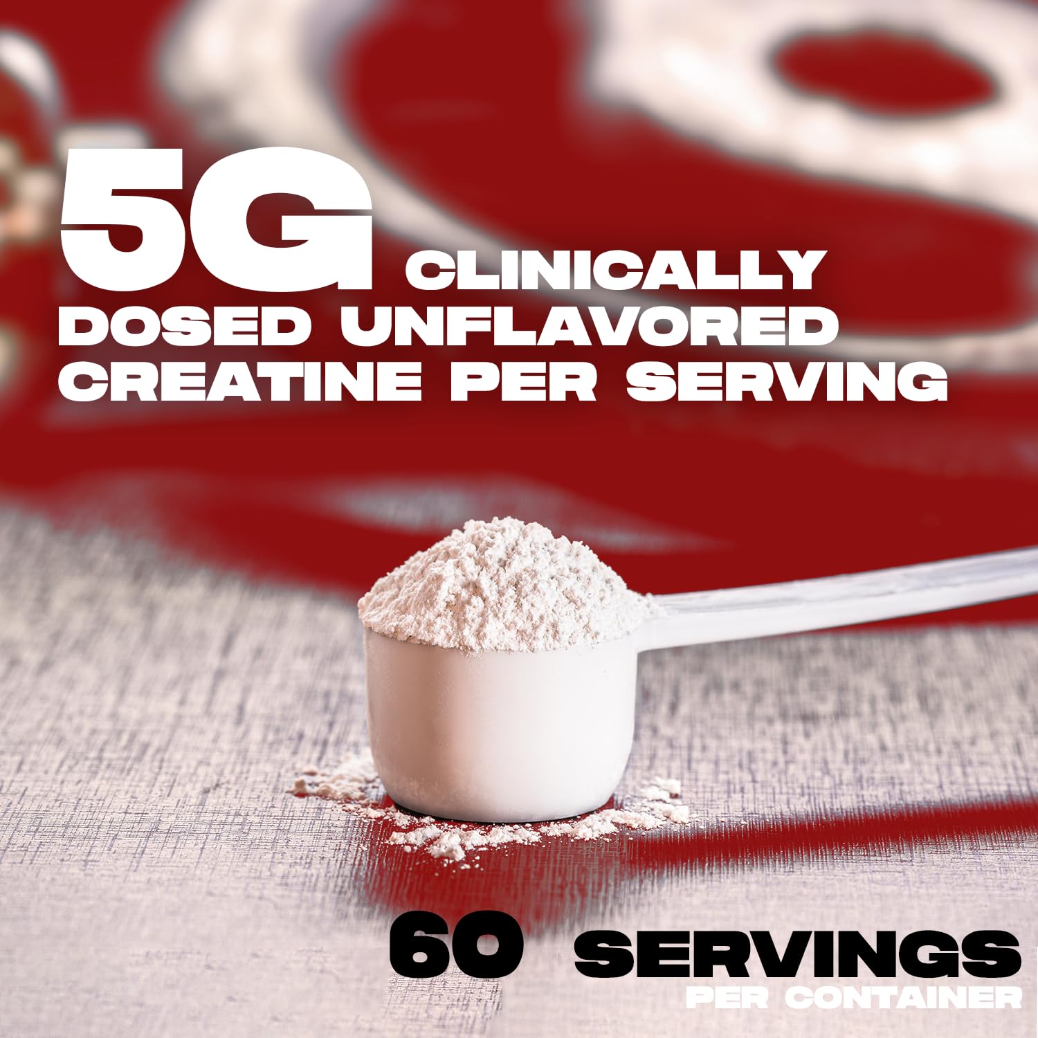 Foto 7 | Suplemento De Monohidrato De Creatina En Polvo Alpha Lion, 5 G, 60 Dosis - Venta Internacional.
