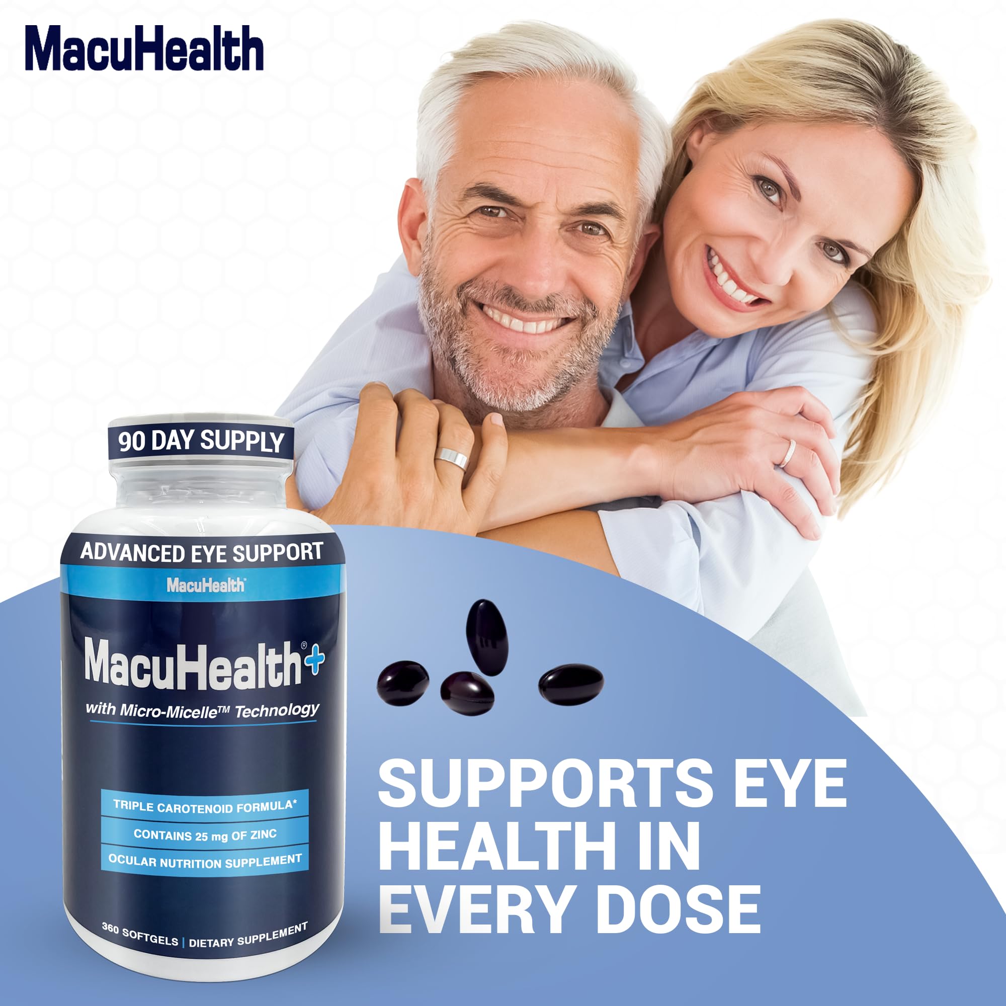 Foto 4 pulgar | Suplemento De Vitaminas Para Ojos Macuhealth Plus+ Para 90 Días - Venta Internacional.