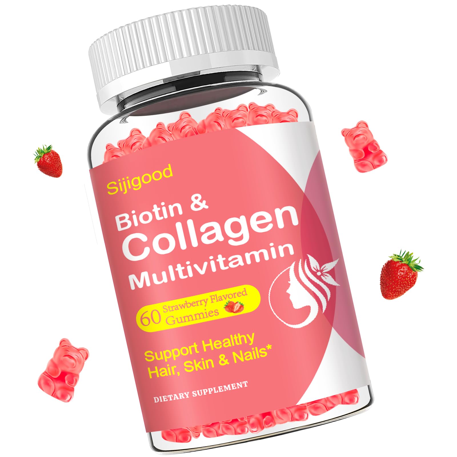 Foto 2 pulgar | Gomitas De Colágeno Sijigood 2500 Mg De Proteína Tipo I, Ii, Iii, V, X Y Biotina - Venta Internacional.