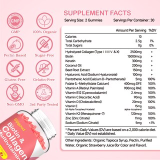 Foto 2 | Gomitas De Colágeno Sijigood 2500 Mg De Proteína Tipo I, Ii, Iii, V, X Y Biotina - Venta Internacional.