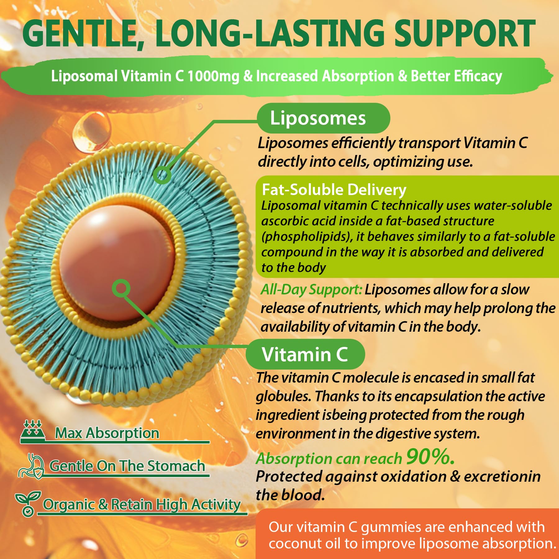 Foto 4 | Gomitas De Vitamina C Neviss Liposomal De 1000 Mg Para Adultos, Paquete De 1 - Venta Internacional.