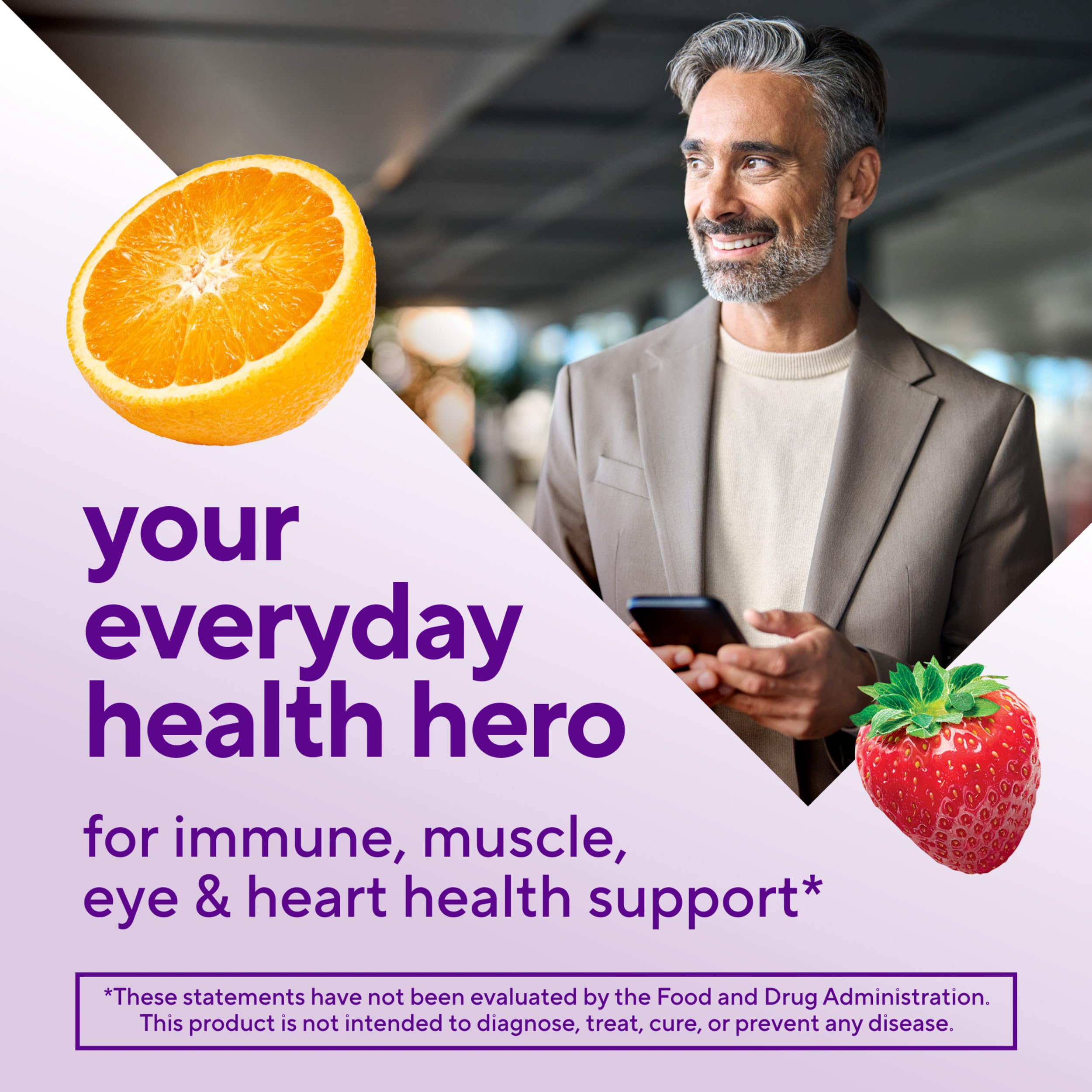 Foto 4 pulgar | Gomitas Multivitamínicas Vitafusion Para Hombres De 50 O Más De 120 Unidades - Venta Internacional.