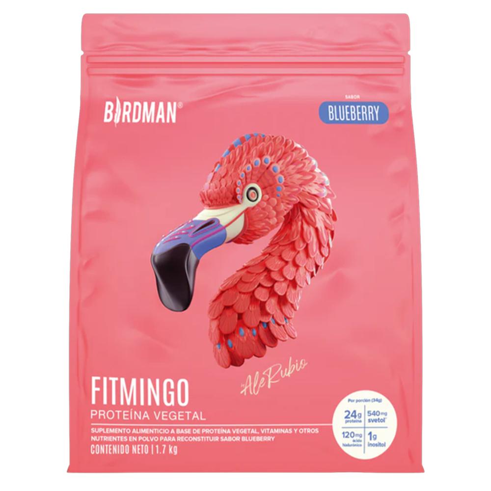 Fitmingo Proteína Vegetal Sabor Blueberry 1.7 Kg Birdman
