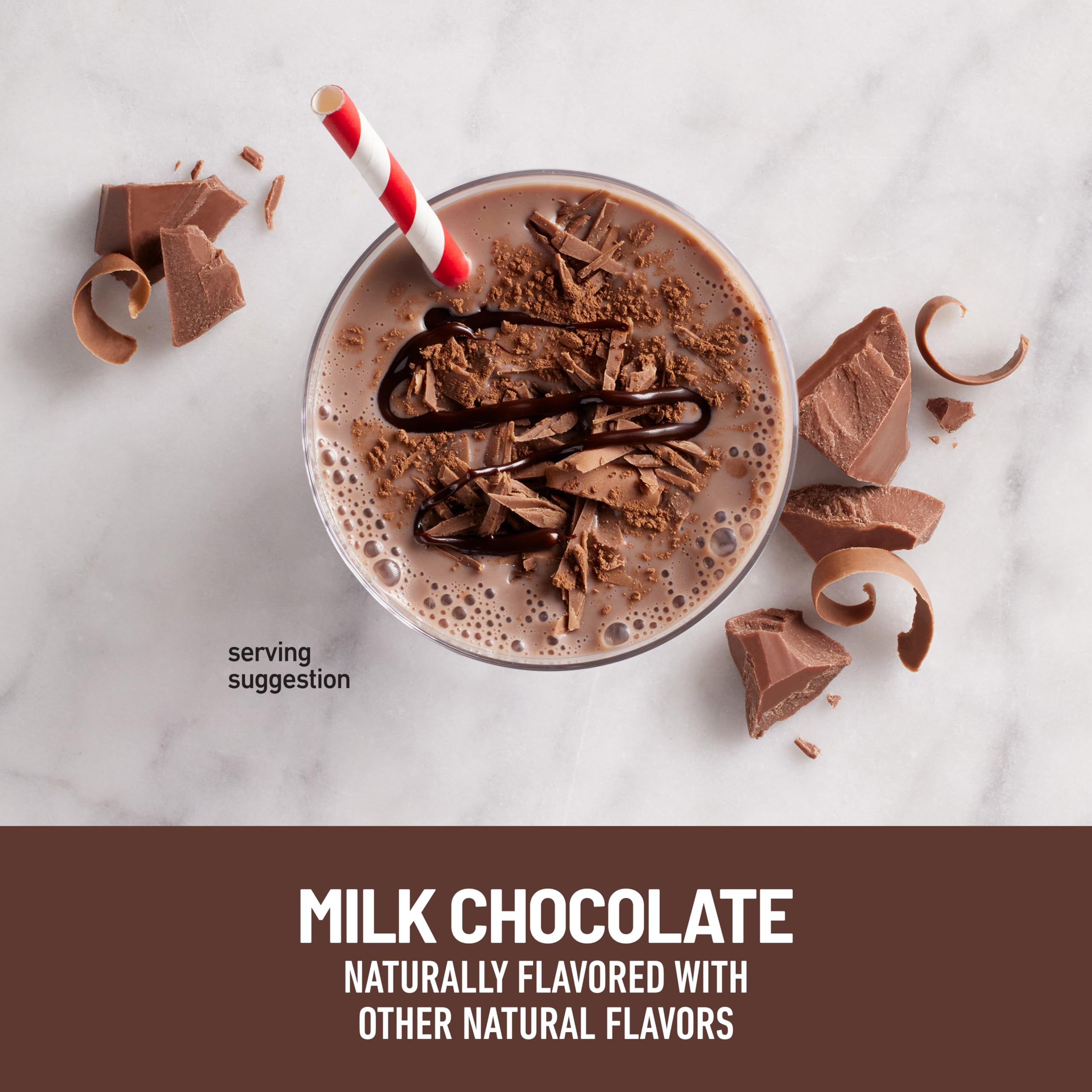 Foto 2 | Batido Proteico Slimfast De Chocolate Con Leche, 20 G De Proteína, 325 Ml, 12 Unidades - Venta Internacional.