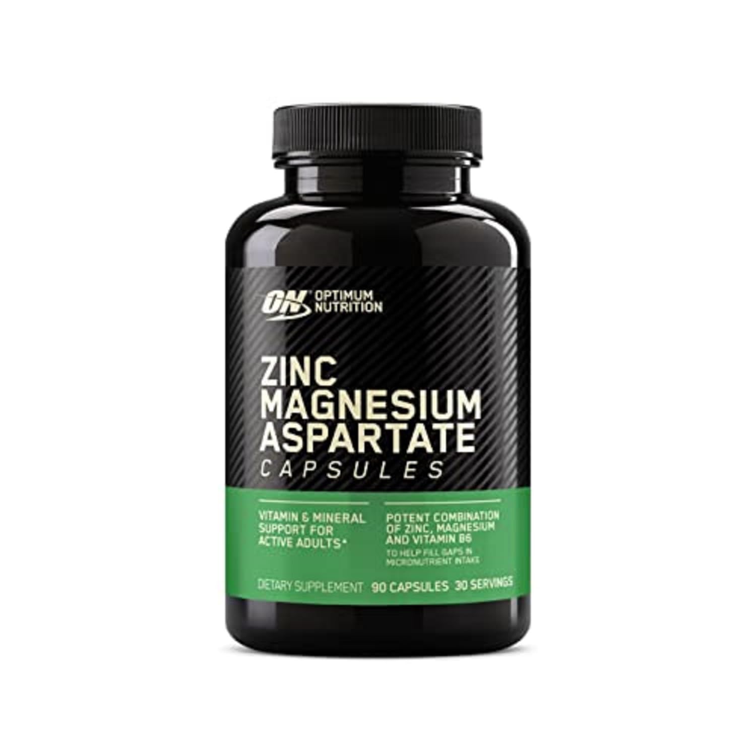 Suplemento Optimum Nutrition, Zinc Y Magnesio, 90 Tabletas - Venta Internacional.