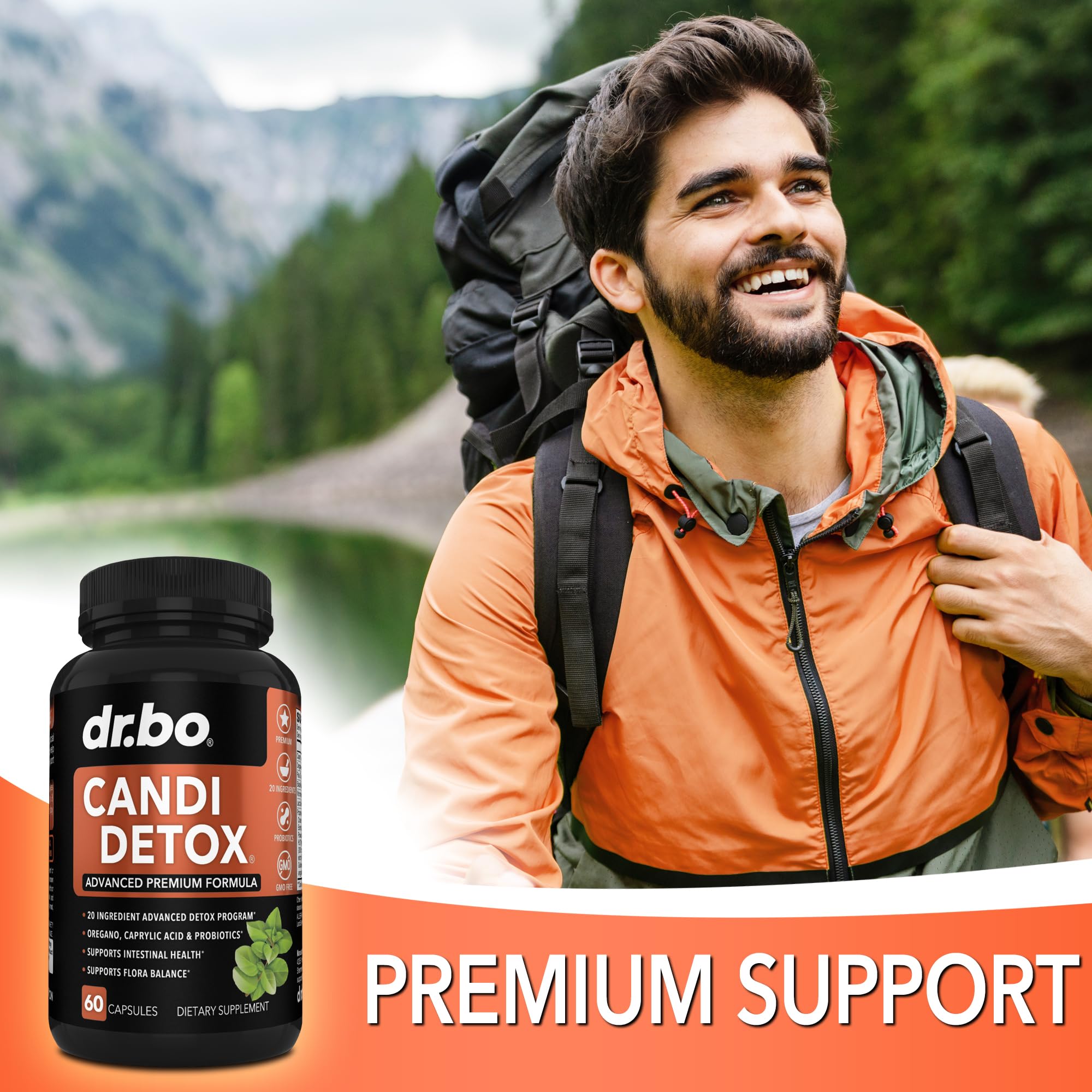Foto 5 | Kit De Suplementos Desintoxicantes De Candida Cleanse Dr. Bo Candi Detox - Venta Internacional.