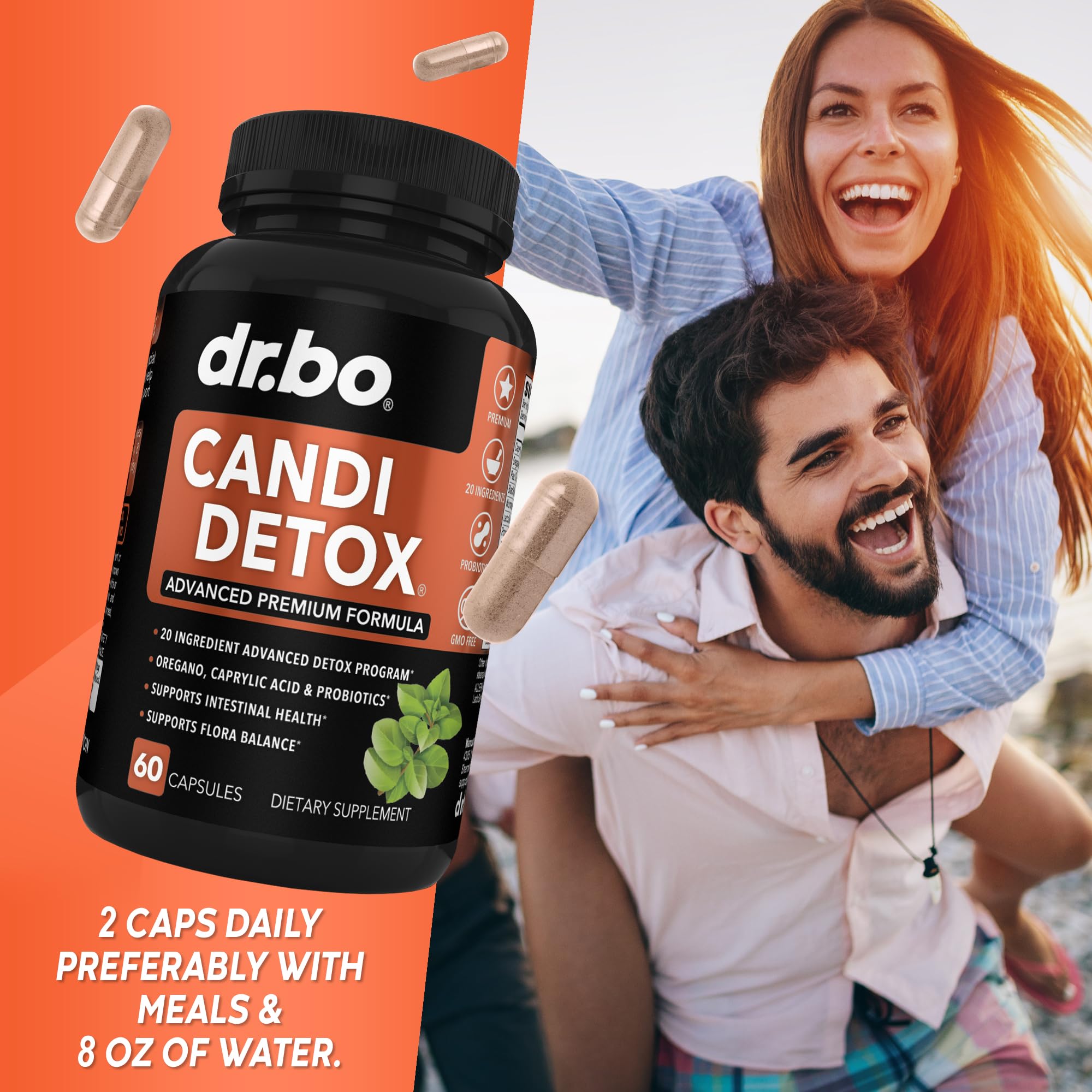 Foto 7 | Kit De Suplementos Desintoxicantes De Candida Cleanse Dr. Bo Candi Detox - Venta Internacional.
