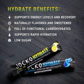 Foto 2 | Amplificador De Hidratación Supplement Jocko Fuel, Limón Y Lima, Paquete De 16 - Venta Internacional.