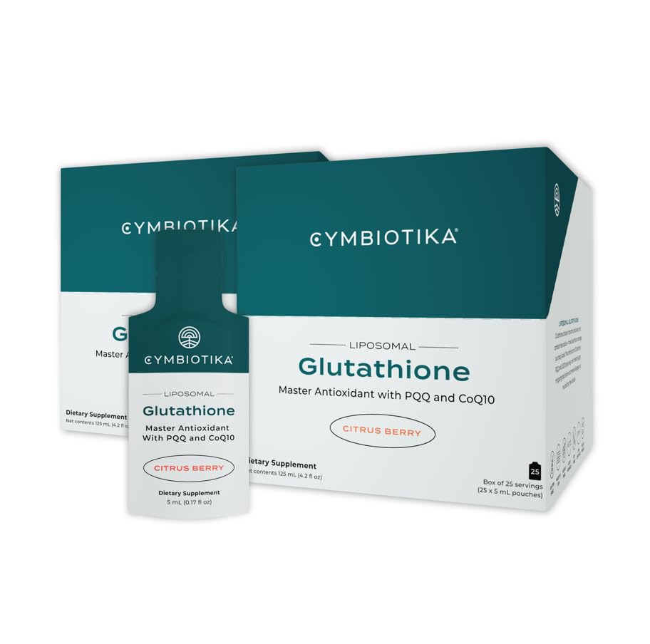Foto 2 pulgar | Suplemento De Glutatión Liposomal Cymbiotika Con Pqq, Coq10, Paquete De 2 - Venta Internacional.