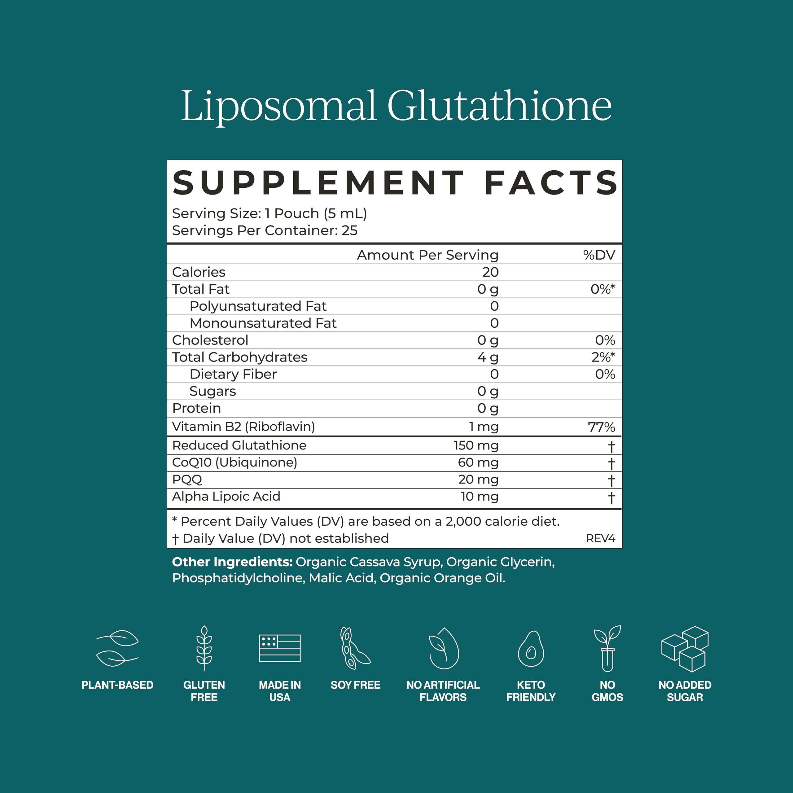 Foto 6 pulgar | Suplemento De Glutatión Liposomal Cymbiotika Con Pqq, Coq10, Paquete De 2 - Venta Internacional.