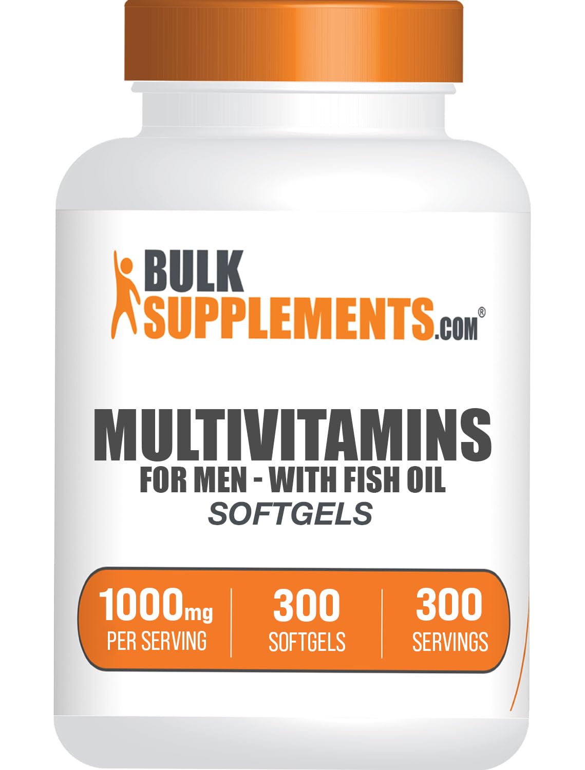 Foto 2 pulgar | Multivitamin Bulksupplements.com Para Hombres, Cápsulas Blandas, 300 Unidades - Venta Internacional.