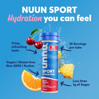 Foto 2 | Tabletas Electrolíticas Nuun Sport Con Magnesio Y Calcio, 40 Unidades - Venta Internacional.