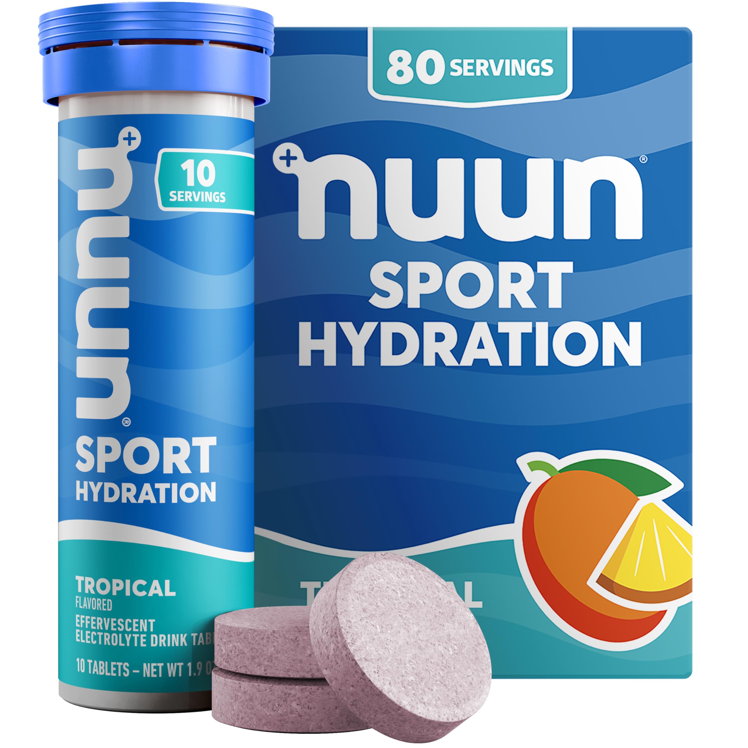 Foto 2 pulgar | Tabletas Electrolíticas Nuun Sport Con Magnesio Y Calcio, Paquete De 8 - Venta Internacional.