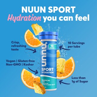 Foto 2 | Tabletas Electrolíticas Nuun Sport Con Magnesio Y Calcio, Paquete De 8 - Venta Internacional.