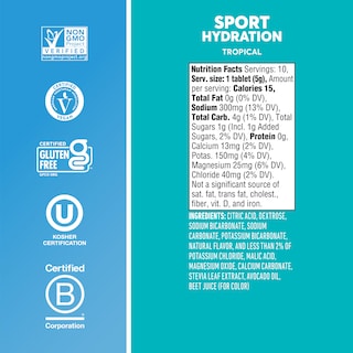 Foto 5 | Tabletas Electrolíticas Nuun Sport Con Magnesio Y Calcio, Paquete De 8 - Venta Internacional.