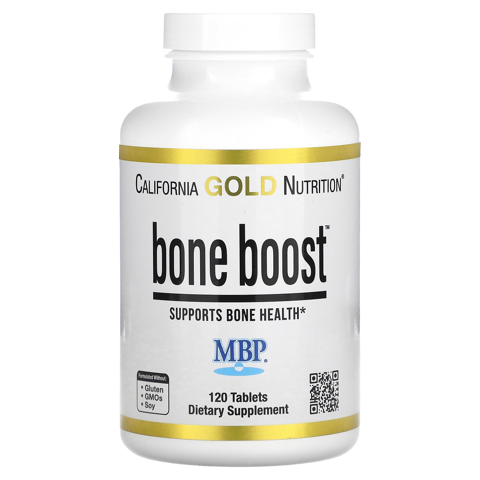 Foto 1 | Suplemento Bone Boost De California Gold Nutrition 120 Comprimidos - Venta Internacional.