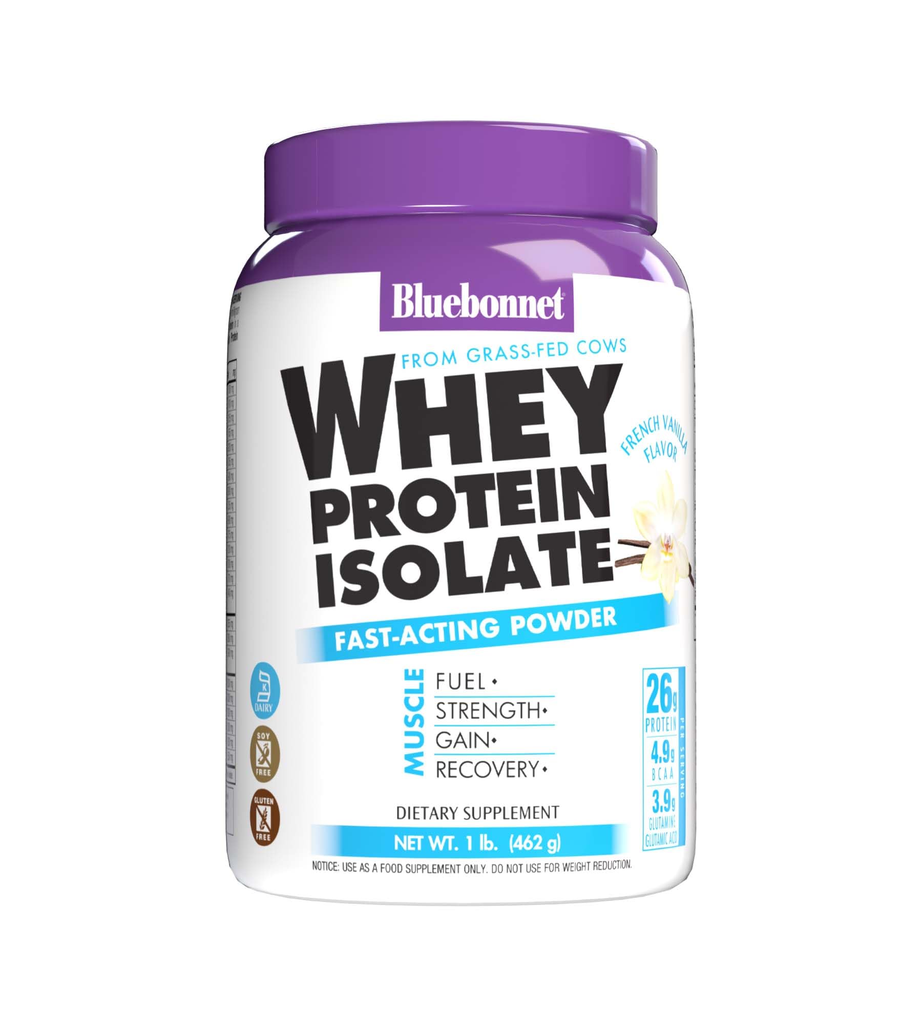 Foto 2 pulgar | Proteína En Polvo Bluebonnet Nutrition Whey Isolate 454 G De Vainilla - Venta Internacional.