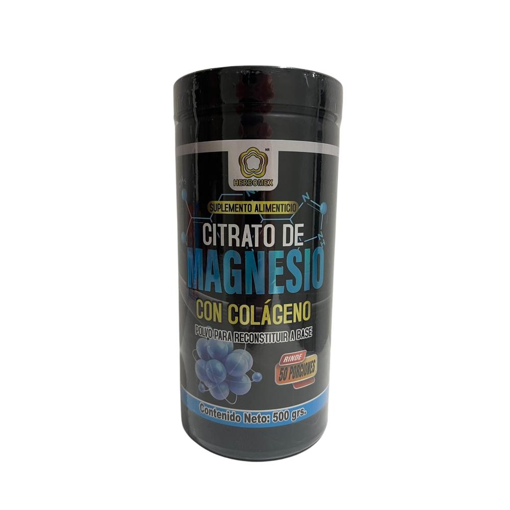 Foto 1 | Citrato De Magnesio Con Colágeno En Polvo 500 G Herbomex