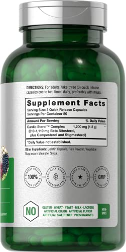 Foto 2 | Suplemento Horbäach Beta-sitosterol 1200 Mg 240 Cápsulas - Venta Internacional.