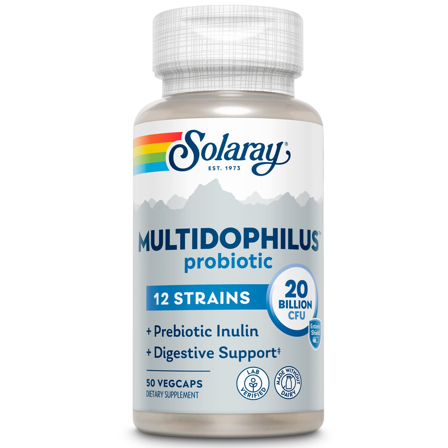 Foto 1 | Suplemento Probiótico Solaray Multidophilus De 12 Cepas 20b Cfu - Venta Internacional.