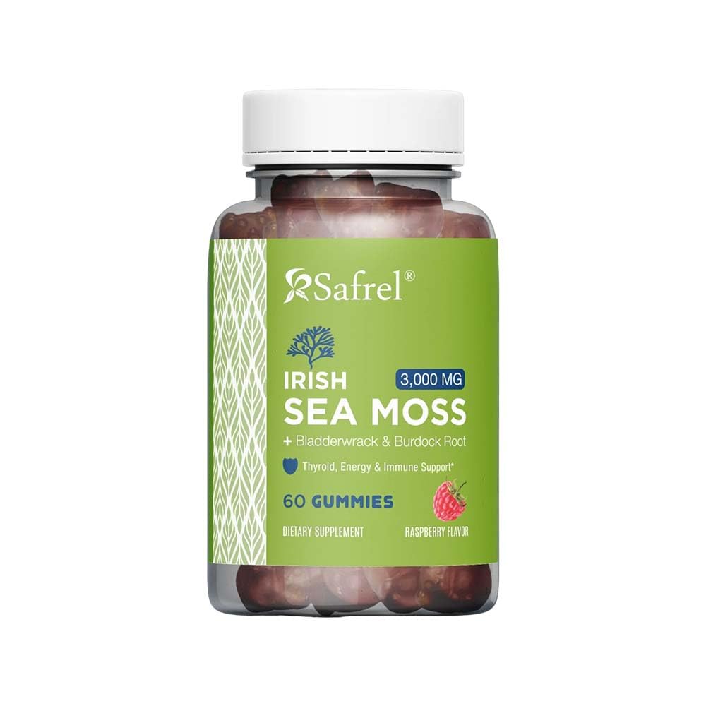 Foto 2 pulgar | Suplemento Safrel Irish Sea Moss Gomies 3000 Mg 60 Veganas - Venta Internacional.