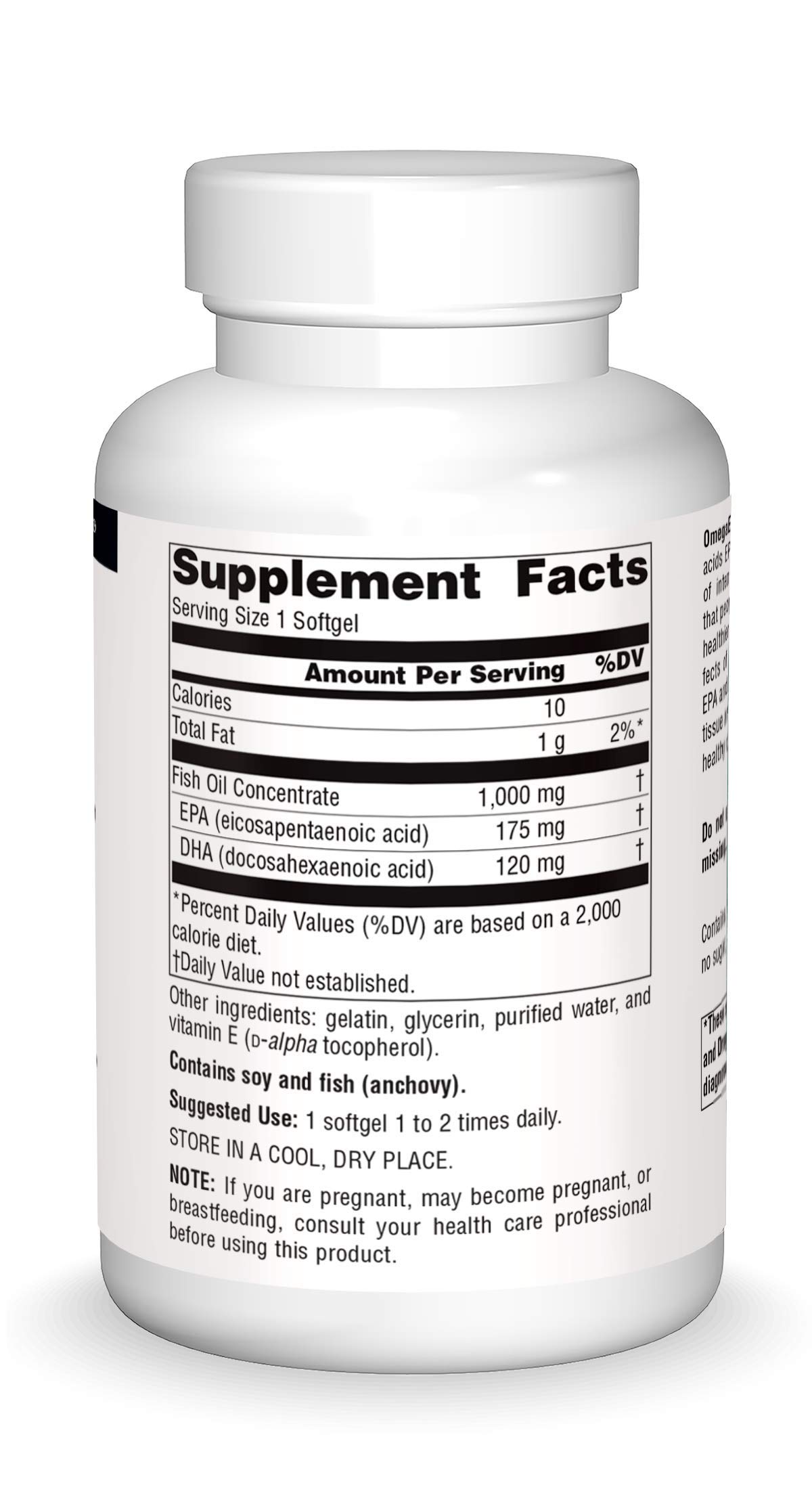 Foto 3 | Aceite De Pescado Omegaepa De Supplement Source Naturals, 100 Cápsulas Blandas - Venta Internacional.