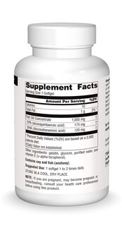 Foto 3 | Aceite De Pescado Omegaepa De Supplement Source Naturals, 100 Cápsulas Blandas - Venta Internacional.