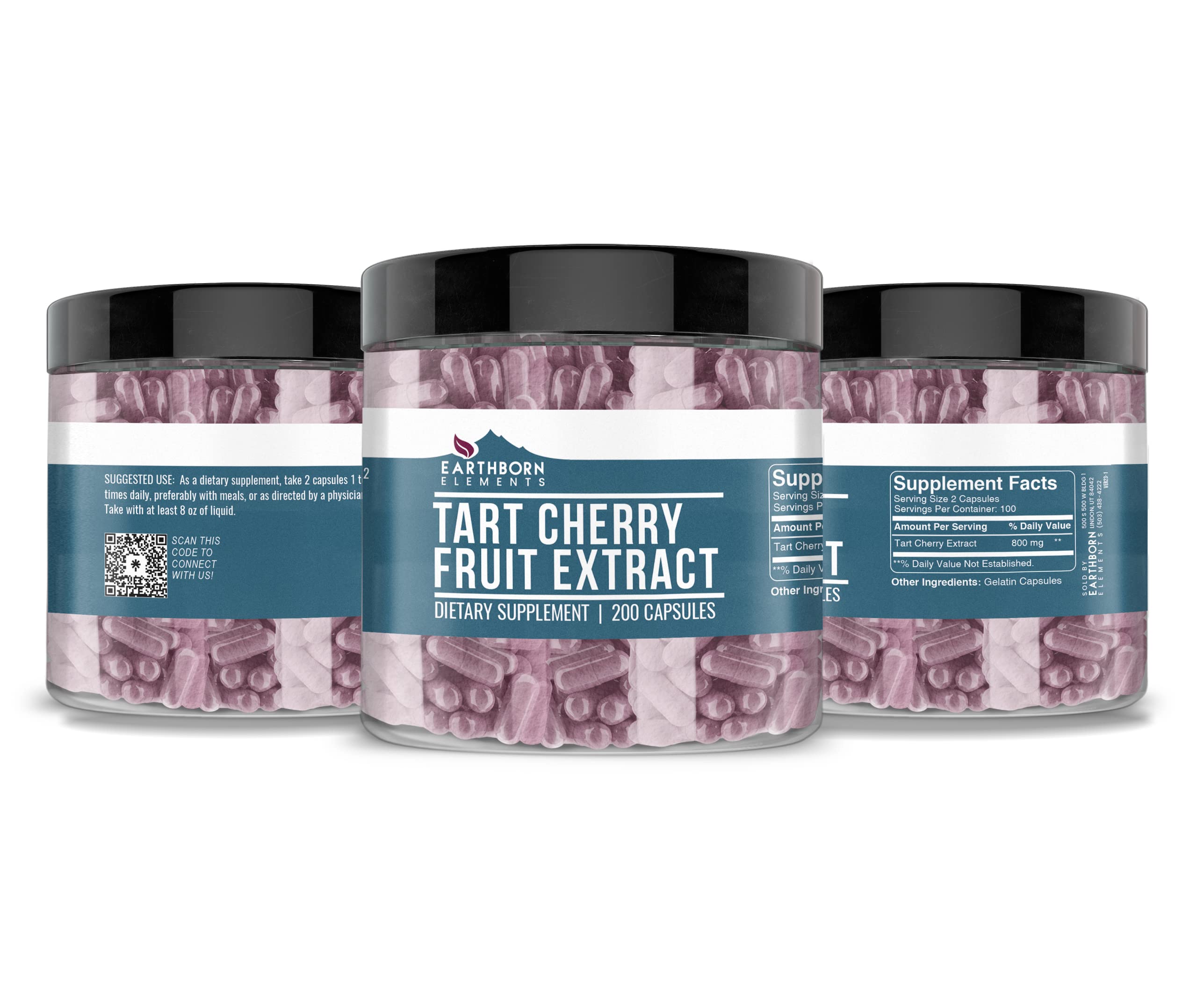 Foto 4 pulgar | Suplemento Dietético Earthborn Elements Tart Cherry Extract - Venta Internacional.