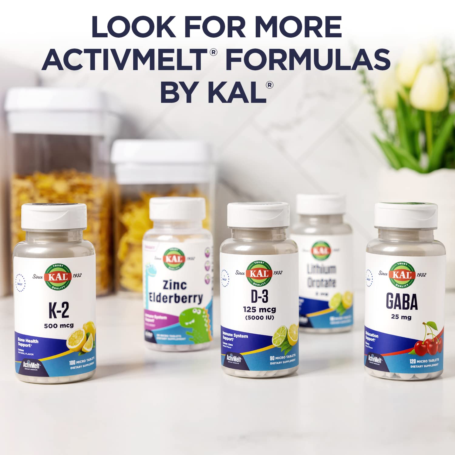 Foto 6 | Suplementos Minerales Kal Trace Minerals, Tabletas Activmelt De 10 Mg - Venta Internacional.