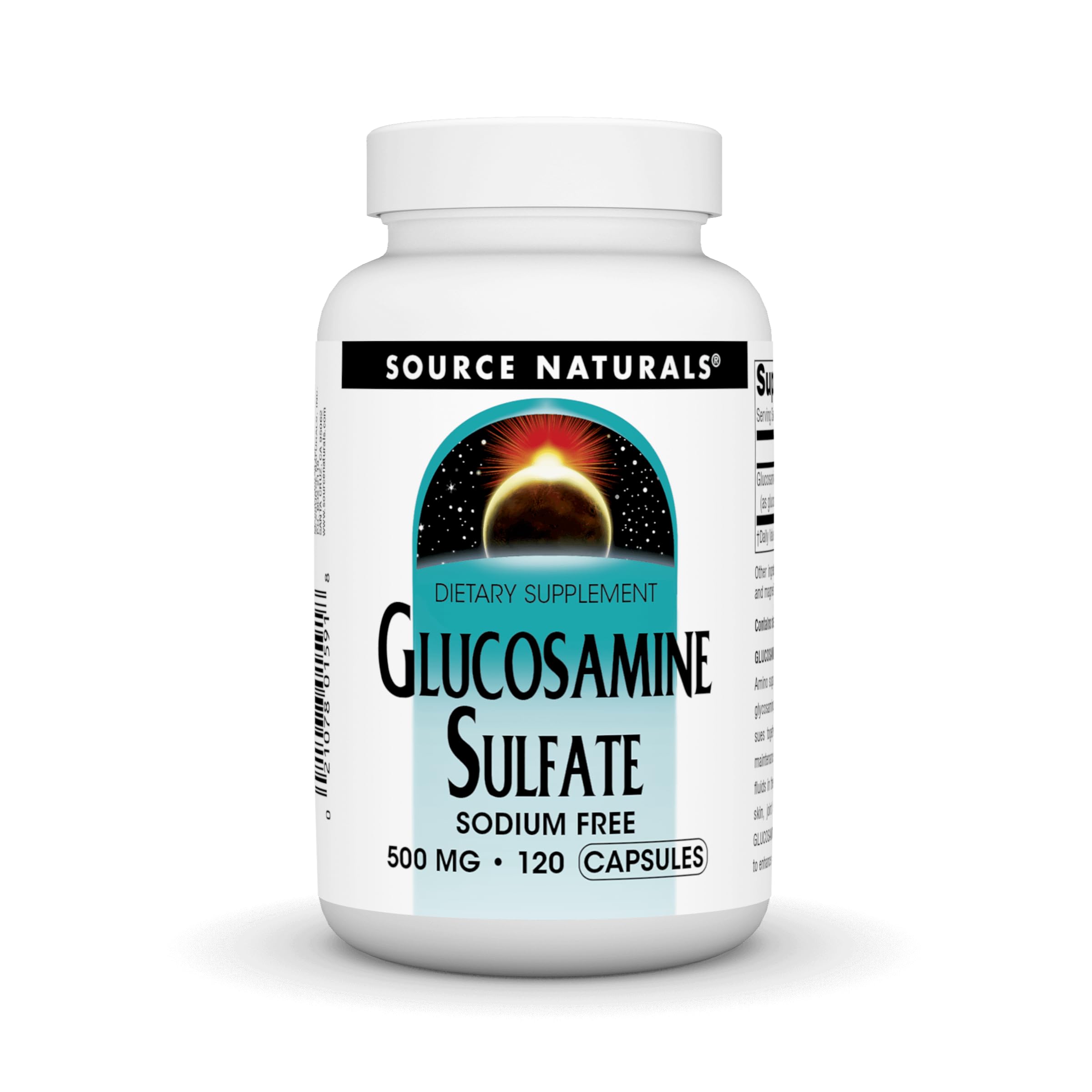 Foto 2 pulgar | Sulfato De Glucosamina Supplement Source Naturals 500 Mg 120 Cápsulas - Venta Internacional.