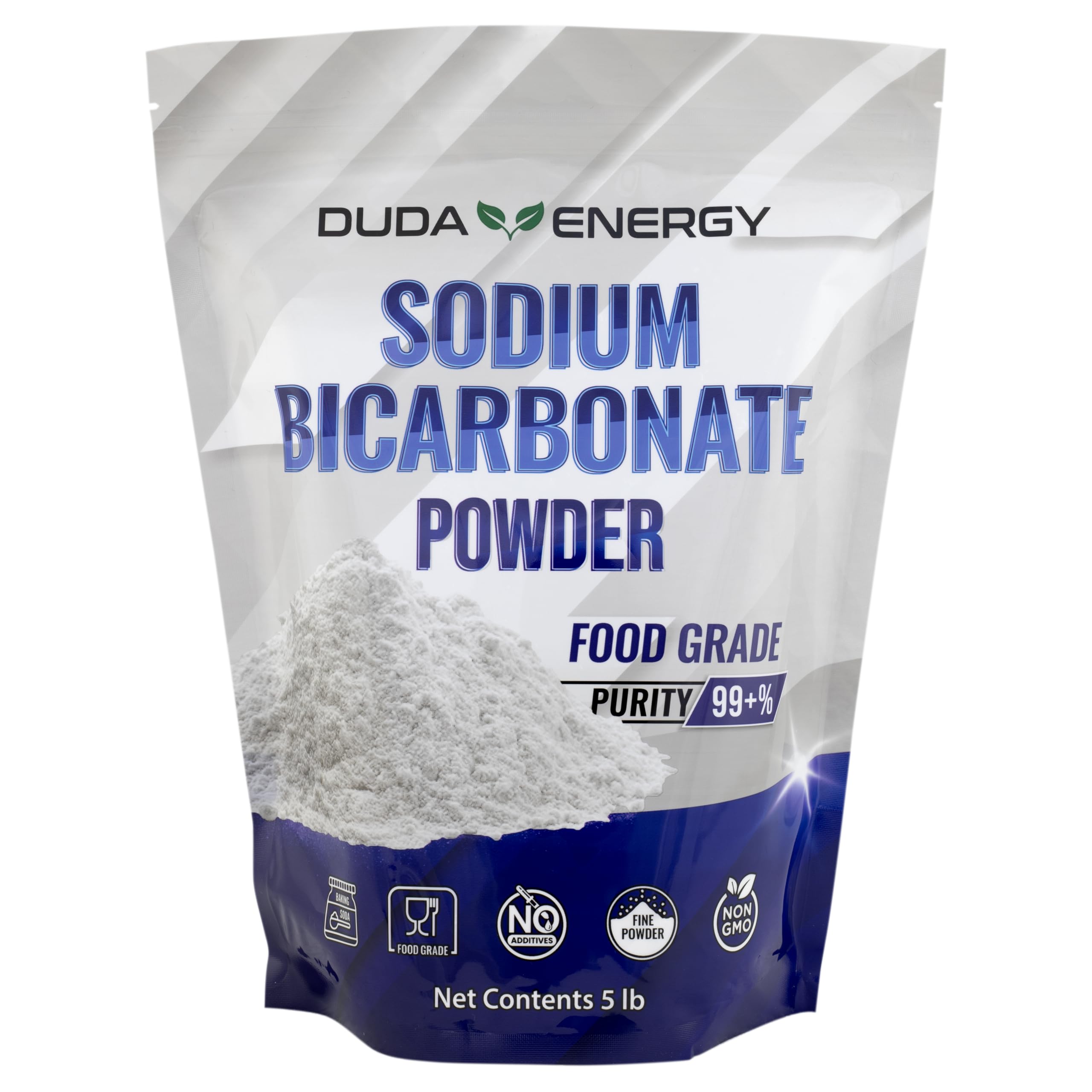 Foto 2 pulgar | Bicarbonato De Sodio Duda Energy 2,27 Kg De Bicarbonato De Sodio Orgánico - Venta Internacional.