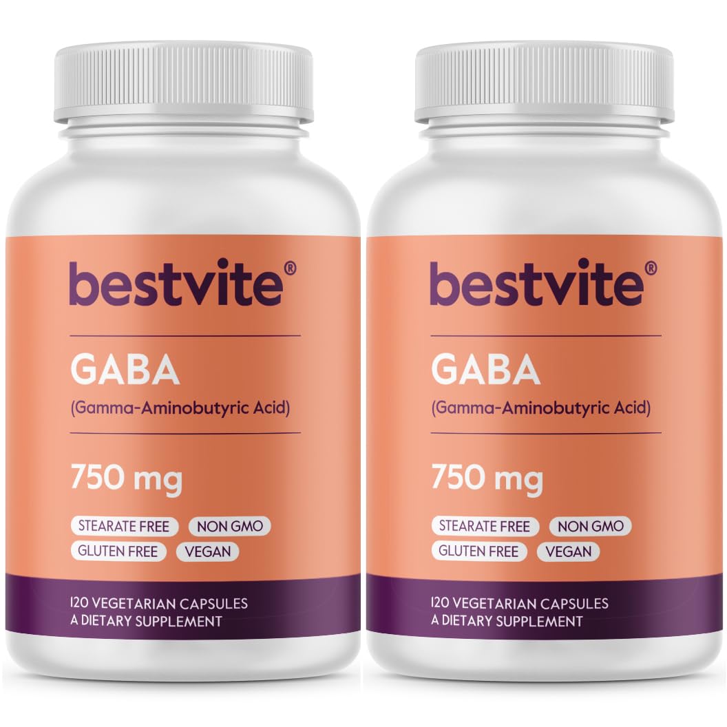 Foto 2 pulgar | Suplemento Bestvite Gaba 750 Mg 240 Cápsulas Veganas - Venta Internacional.